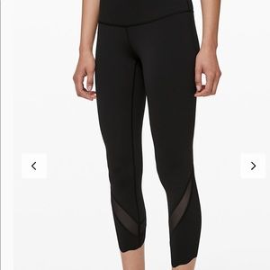 Lululemon Wunder Under Crop Leggings